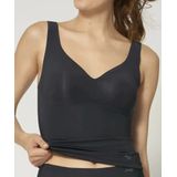 Sloggi Zero feel BH hemd naadloos - Bra shirt  - Zwart