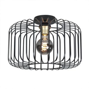 Highlight | Plafondlamp | E27 fitting | 40cm | Lucca | Zwart