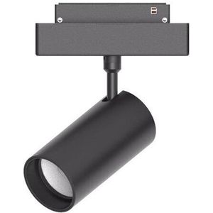LED Magnetische Railspot | 0-10V Dimbaar | Zwart | 48V | 12 Watt | M35-Type | 3000K - Warm wit (830)