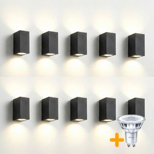 K-Bright Buitenwandlampen met bewegingsmelder, led-wandlamp voor buiten K-Bright Buitenwandlampen met bewegingsmelder, led-wandlamp voor buiten