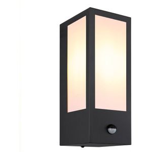 Vierkante wandlamp melk glas | Bewegingssensor | E27 fitting | Gundula