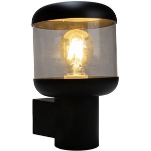 LED Wandlamp buiten | Frina | 22cm | Zwart | E27 | Dimbaar