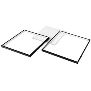 LED Plafondlamp 2-vierkant | Aurora | Afstandsbediening | CCT - 3000K-6000K