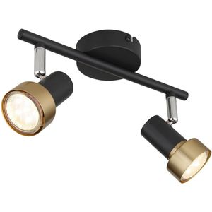 Opbouwspots MASON 2-lichts Chroom GU10 25cm