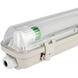 LED TL Armatuur | 60cm | IP65 Waterdicht | Voor enkele LED TL buis