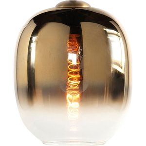 Highlight | Glazen lampenkap | Semi Goud Glas | Ø23 cm