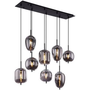 Globo hanglamp Blacky zwart metaal 15345 8