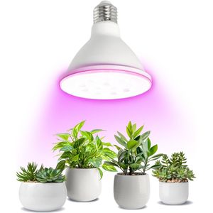 LED Groeilamp / Kweeklamp E27 | 9 Watt | 38D | 300 lumen | Wit | PLANTY
