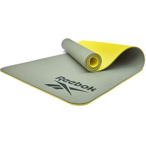Reebok Dubbelzijdig Yoga Mat - 6mm - Groen