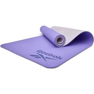 Reebok Dubbelzijdig Yoga Mat - 6mm - Paars
