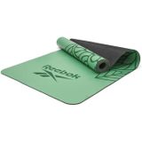 Reebok Natuurrubber Yoga Mat - 4mm - Mandala Groen