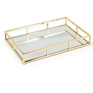 Paldinox Gold Plated Rectangle Small Tray