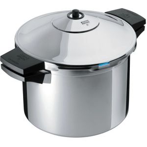 Kuhn Rikon Pressure Cooker DUROMATIC® INOX Model met Zijgrepen