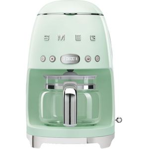 SMEG DCF02PGEU - Filterkoffiemachine - Watergroen - Warmhoudfunctie