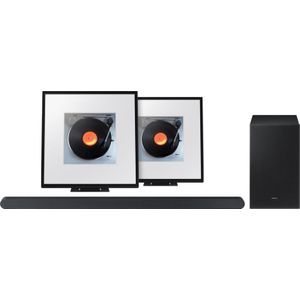 Samsung HW-S700D Zwart+ Samsung Music Frame HW-LS60D (2-pack)