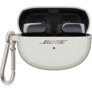 Siliconen opbergetui voor Bose Ultra Open oordopjes Wit