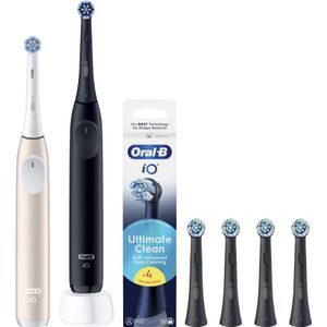 Oral-B iO 2 Duo Pack Zwart en Roze Value Pack