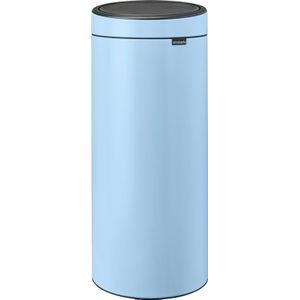 Brabantia Touch Bin Prullenbak - 30 liter - Dreamy Blue