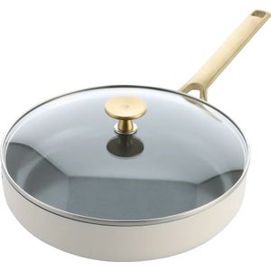 BK - Sublime - Hapjespan - Crème - Keramische Antiaanbaklaag - 28 cm