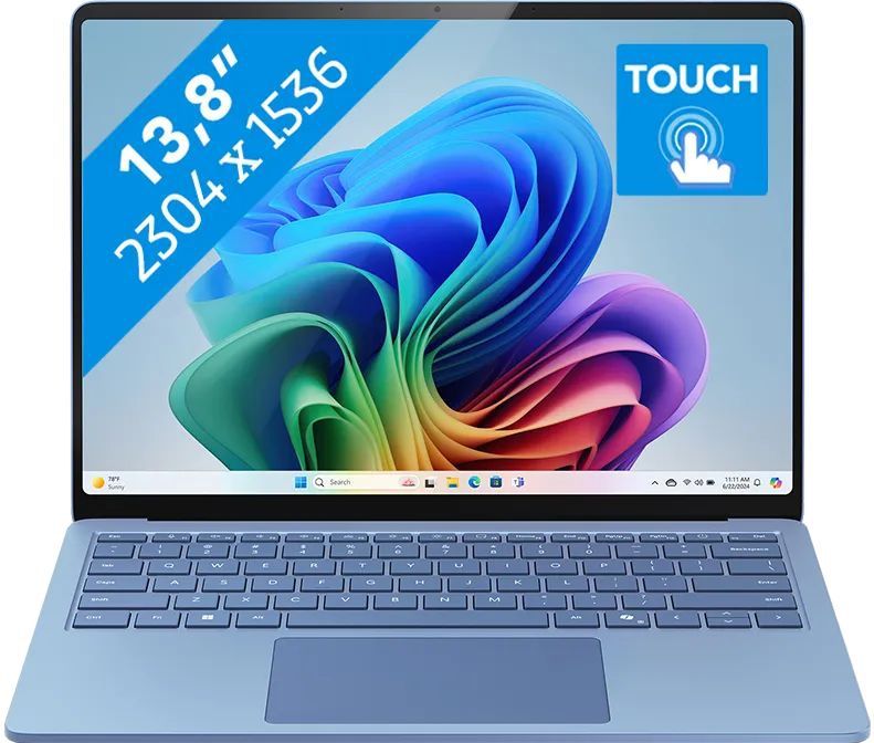 Microsoft Surface Laptop Copilot+ PC 13.8 Snapdragon X Plus / 16GB / 512GB Maya Azerty