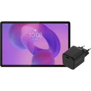 Lenovo Idea Tab Pro 12,7 inch 256GB Wifi Grijs Mat Scherm + BlueBuilt Oplader
