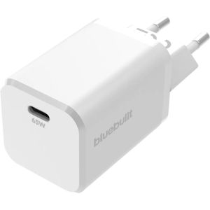 BlueBuilt Power Delivery Oplader met Usb C Poort 65W Wit