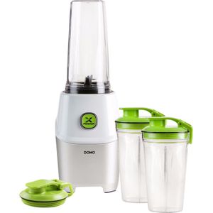 DOMO DO700BL Xpower Blender – 1000 W – Smoothie Maker – Blender To Go – 3 Bekers 530 ml + 170 ml