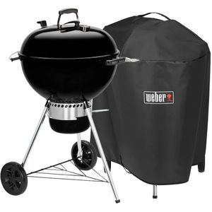 Weber Master Touch GBS E-5750 57 cm Zwart + Weber Premium Hoes 57 centimeter