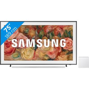 Samsung The Frame 75LS03D (2024) + Samsung HW-S801D Wit