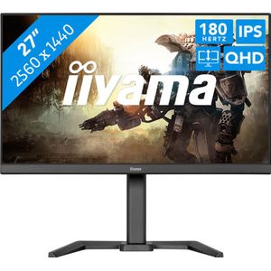iiyama G-Master GB2770QSU-B6 Red Eagle - 27 inch - QHD - IPS - 180 Hz - in hoogte verstelbaar