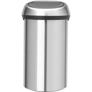 Brabantia Touch Bin Prullenbak - 60 liter - Matt Steel Fingerprint Proof