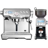 Sage Dynamic Duo Espresso Machine - Stainless Steel