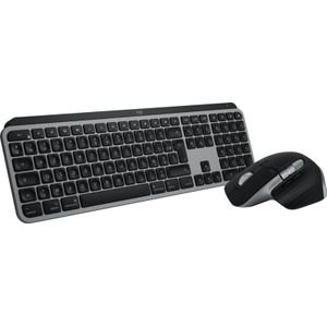 Logitech MX Keys S for Mac Azerty Zwart + Logitech MX Master 3S voor Mac Space Grey