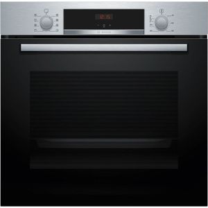 Ecoclean Inbouwoven - BOSCH SER4 - RVS - 71 L - Energieklasse A+ - 59,5 x 59,4 x 54,8 cm