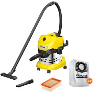 Karcher WD 5 S V-25/5/22 + stofzuigerzakken (4x)