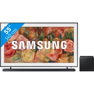 Samsung The Frame 55LS03D (2024) + Samsung HW-S800D Zwart