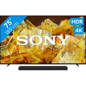 Sony Bravia KD-75X90L (2023) + Soundbar