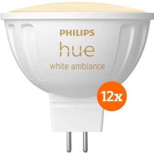 Philips Hue spot White Ambiance MR16 12-pack