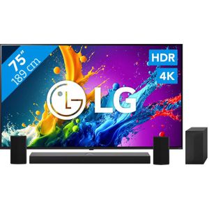 LG 75QNED80T6A (2024) + LG DS70TR