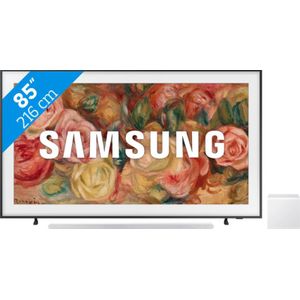 Samsung The Frame 85LS03D (2024) + Samsung HW-S801D Wit
