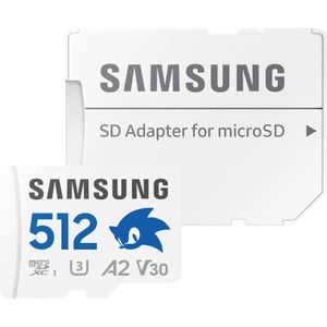 Samsung MicroSDXC PRO Plus 512GB Sonic the Hedgehog