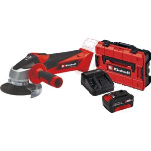 Einhell TC-AG 18/115 Li Solo 4,0 Ah Accu E-Case S-F Starterspakket