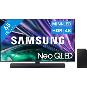 Samsung Neo QLED 4K 65QN86D (2024) + Samsung HW-Q600C (2023)