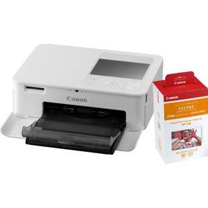Canon SELPHY CP1500 Wit + Canon RP-108 Inkt Cassette/Papier Set 108 vel