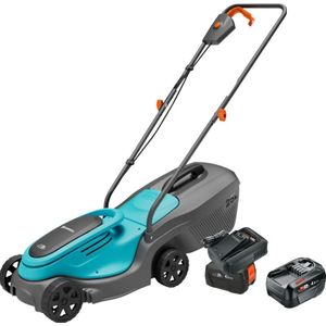 Gardena PowerMax 30/18V P4A Set + Bosch Starterset 18V 4,0 Ah
