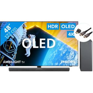 Philips 48OLED809 - Ambilight (2024) + Philips TAB6309 + BlueBuilt HDMI Kabel