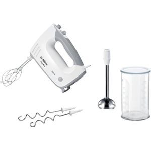 Bosch MFQ36470 ErgoMixx - Handmixer - Incl Staafmixervoet - 450W - Wit