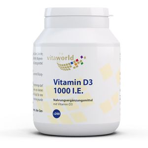 Vitamin D3 1000 I.e. pro Tag Tabletten 200 St