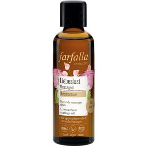 Farfalla Aromamour, Liebeslust Massageöl Bio 75 ml