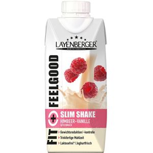 Layenberger Fit+Feelgood Slim Shake Himbeer-Vanil. 330 ml Flüssigkeit